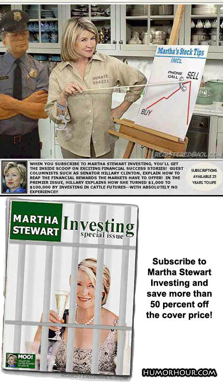 Subscribe to Martha Stewart Investing!