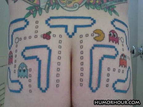 Pac-Man Tattoo