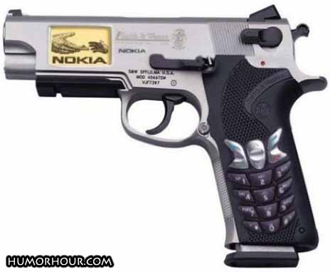 The new Nokia gun
