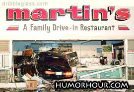 Martin's family drive-in restaurant
