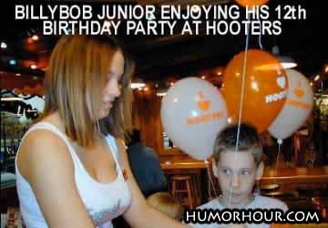Billybob junior enjoying his 12th birthday