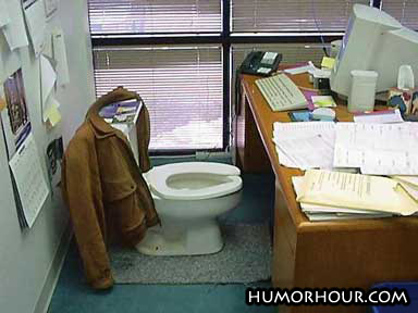 Toilet at the office