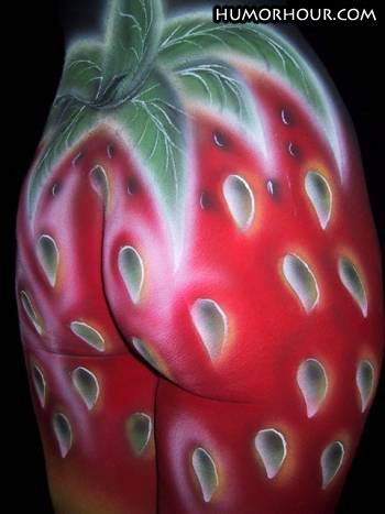 Strawberry ass